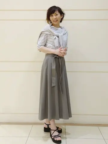 自由区 L maruri コーディネート画像