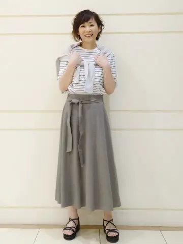 自由区 L maruri コーディネート画像