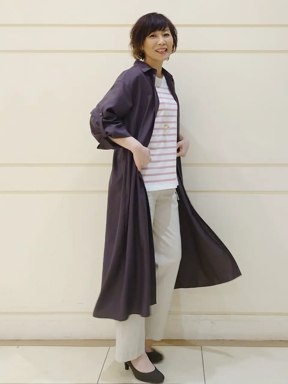 自由区 L maruri コーディネート画像