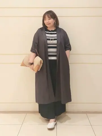 自由区 L 藤原 コーディネート画像