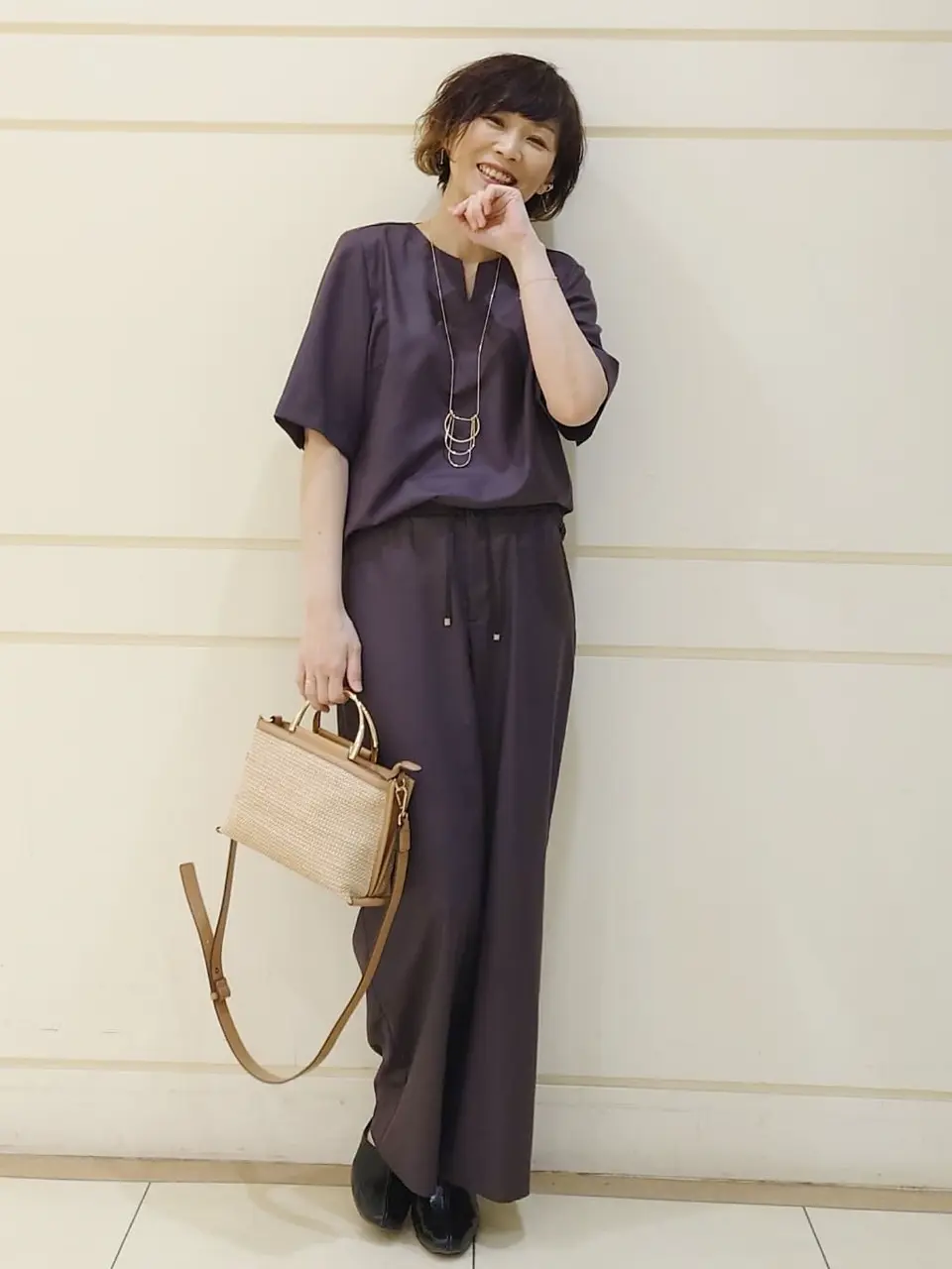 自由区 L maruri コーディネート画像