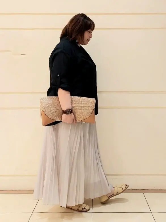 自由区 L 藤原 コーディネート画像