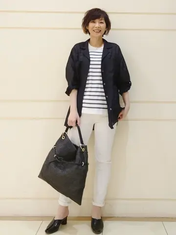 自由区 L maruri コーディネート画像