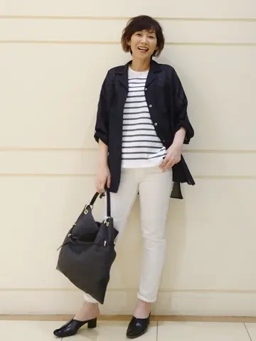 自由区 L maruri コーディネート画像