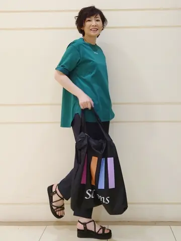 自由区 L maruri コーディネート画像