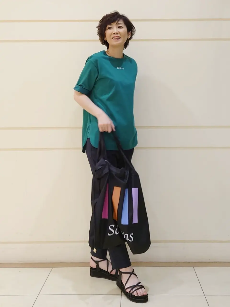 自由区 L maruri コーディネート画像