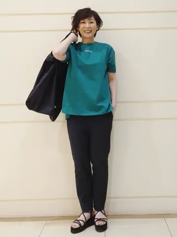 自由区 L maruri コーディネート画像