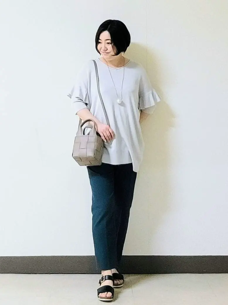 自由区 L 宇野 コーディネート画像