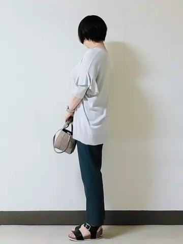 自由区 L 宇野 コーディネート画像