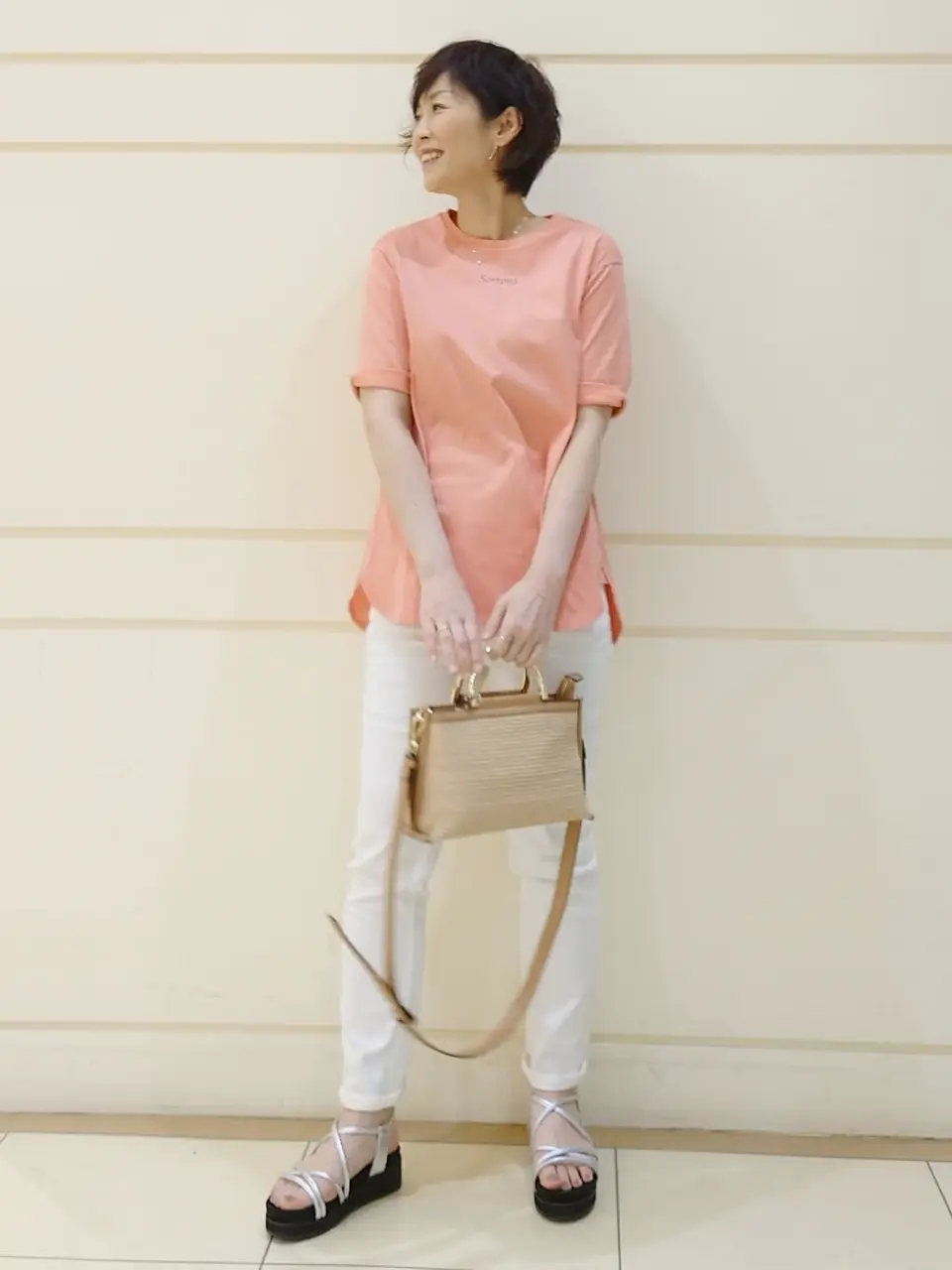 自由区 L maruri コーディネート画像