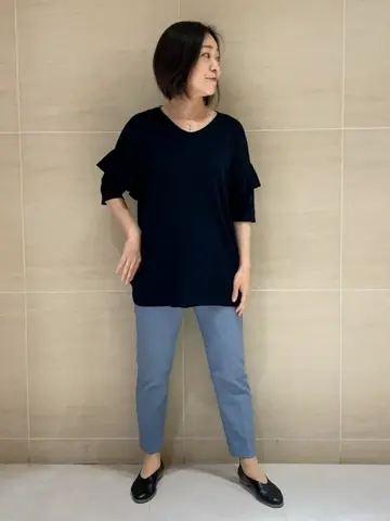 自由区 L 中島 コーディネート画像