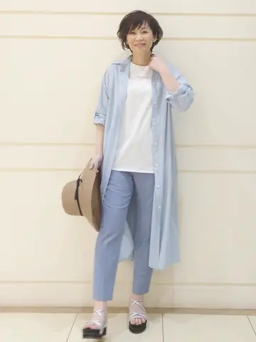 自由区 L maruri コーディネート画像