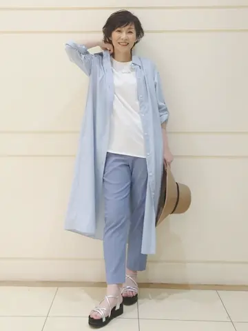 自由区 L maruri コーディネート画像