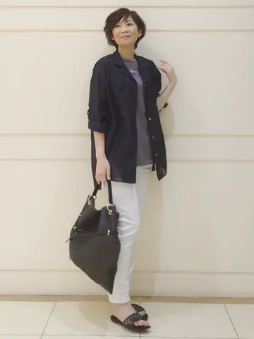 自由区 L maruri コーディネート画像