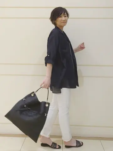 自由区 L maruri コーディネート画像