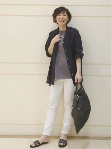 自由区 L maruri コーディネート画像