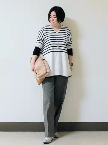 自由区 L 宇野 コーディネート画像