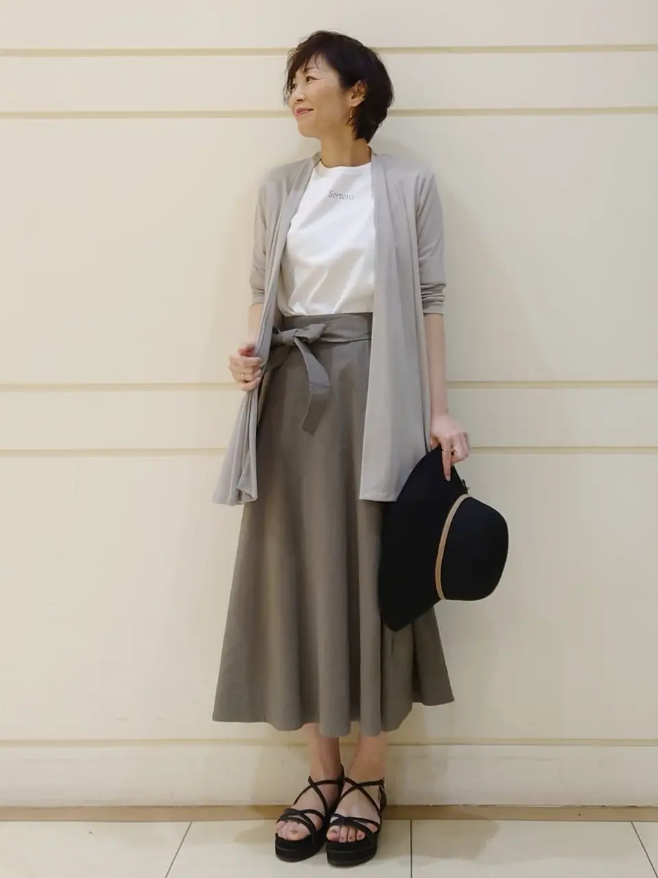 自由区 L maruri コーディネート画像