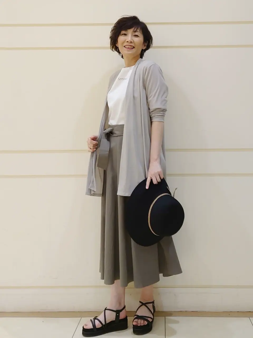 自由区 L maruri コーディネート画像