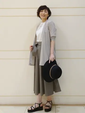 自由区 L maruri コーディネート画像