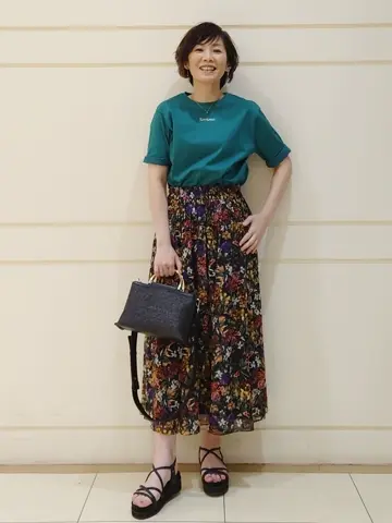 自由区 L maruri コーディネート画像