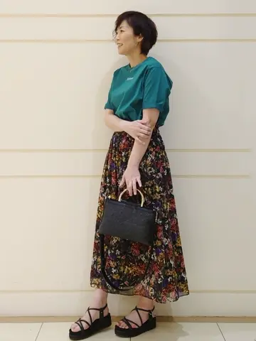 自由区 L maruri コーディネート画像