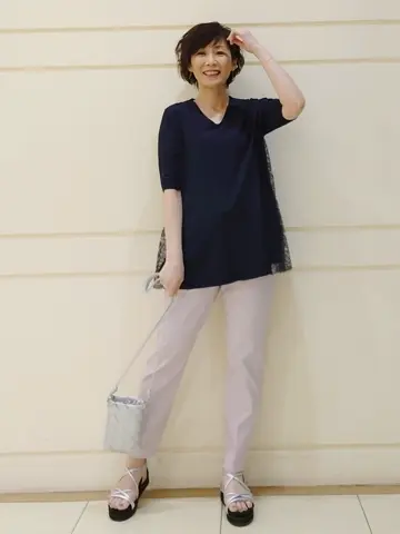 自由区 L maruri コーディネート画像