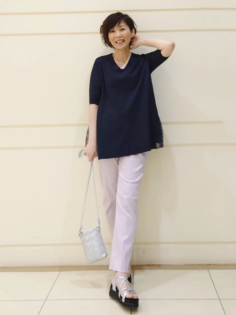 自由区 L maruri コーディネート画像