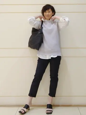 自由区 L maruri コーディネート画像