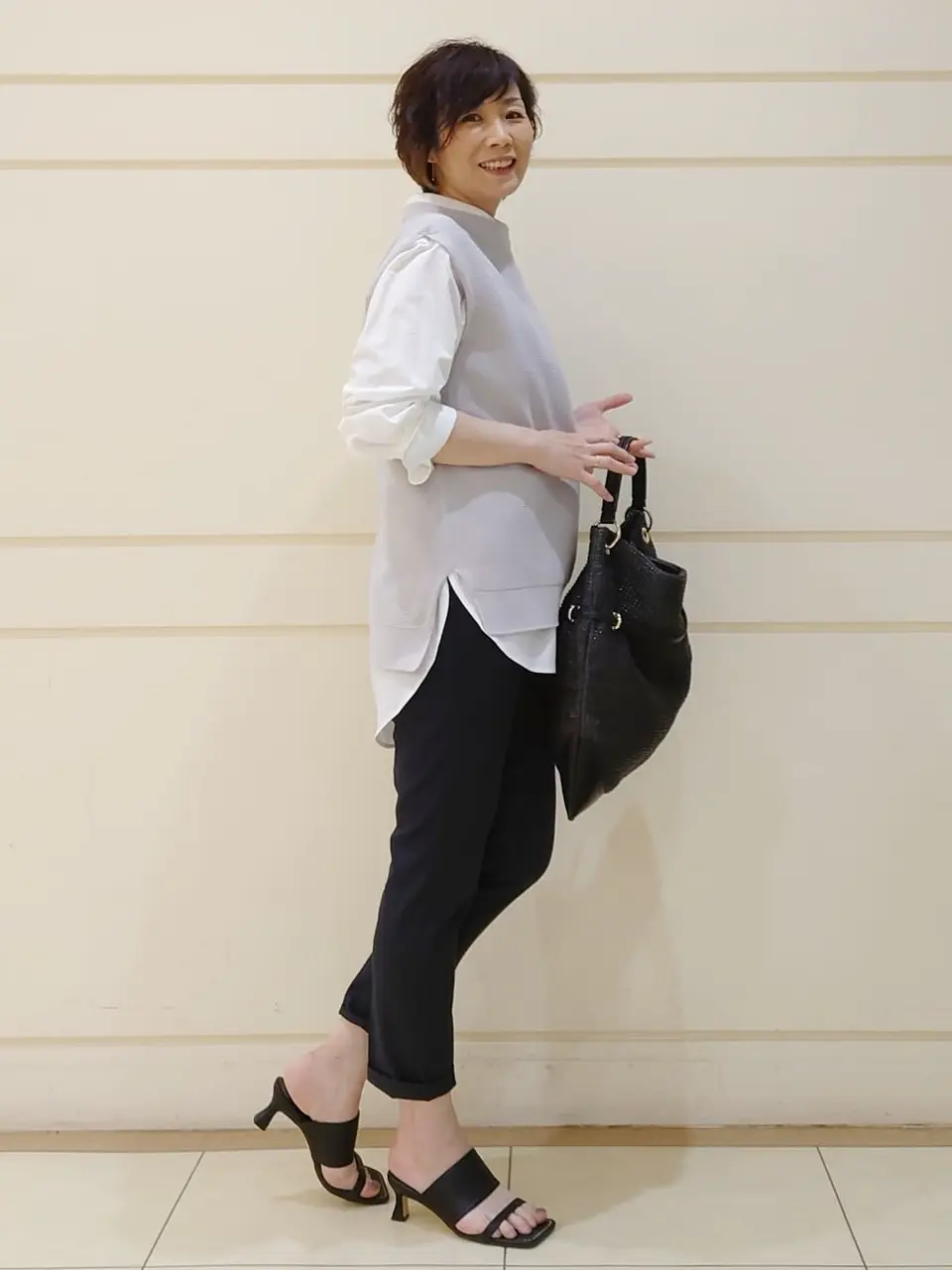 自由区 L maruri コーディネート画像