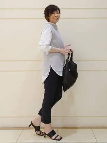 自由区 L maruri コーディネート画像