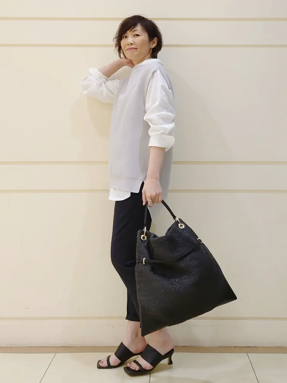 自由区 L maruri コーディネート画像