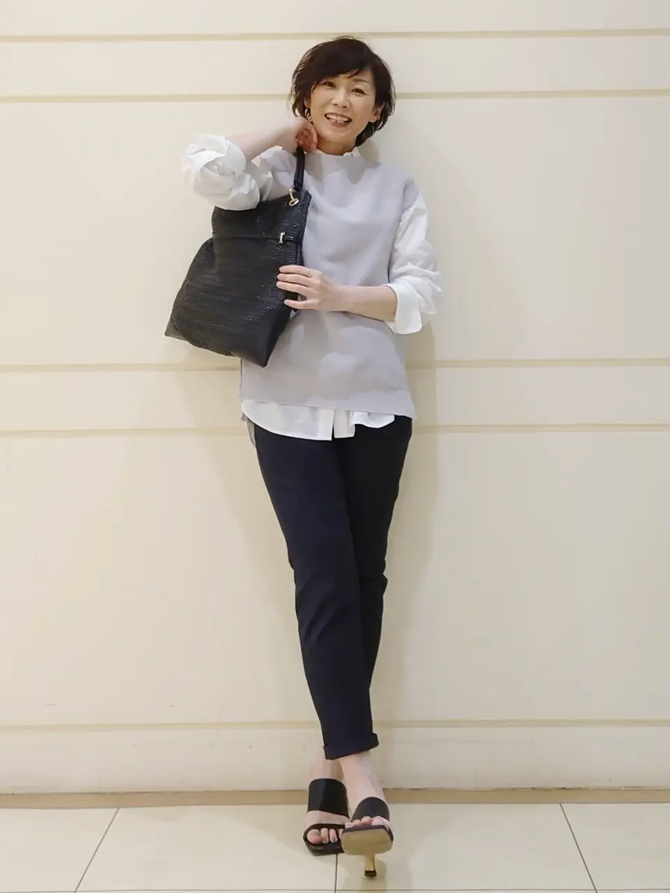 自由区 L maruri コーディネート画像