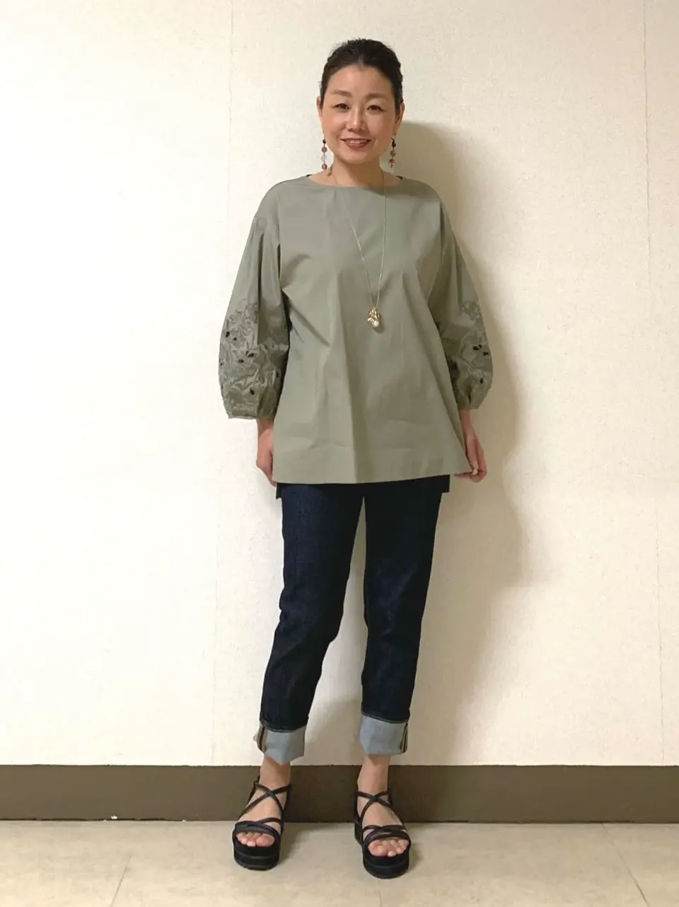 自由区 L 坂本 コーディネート画像