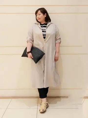 自由区 L 藤原 コーディネート画像