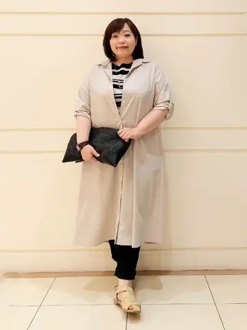 自由区 L 藤原 コーディネート画像