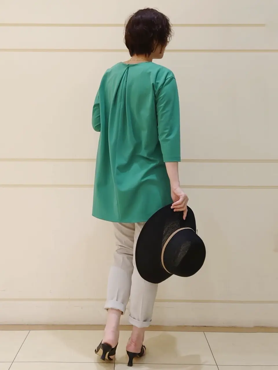 自由区 L maruri コーディネート画像