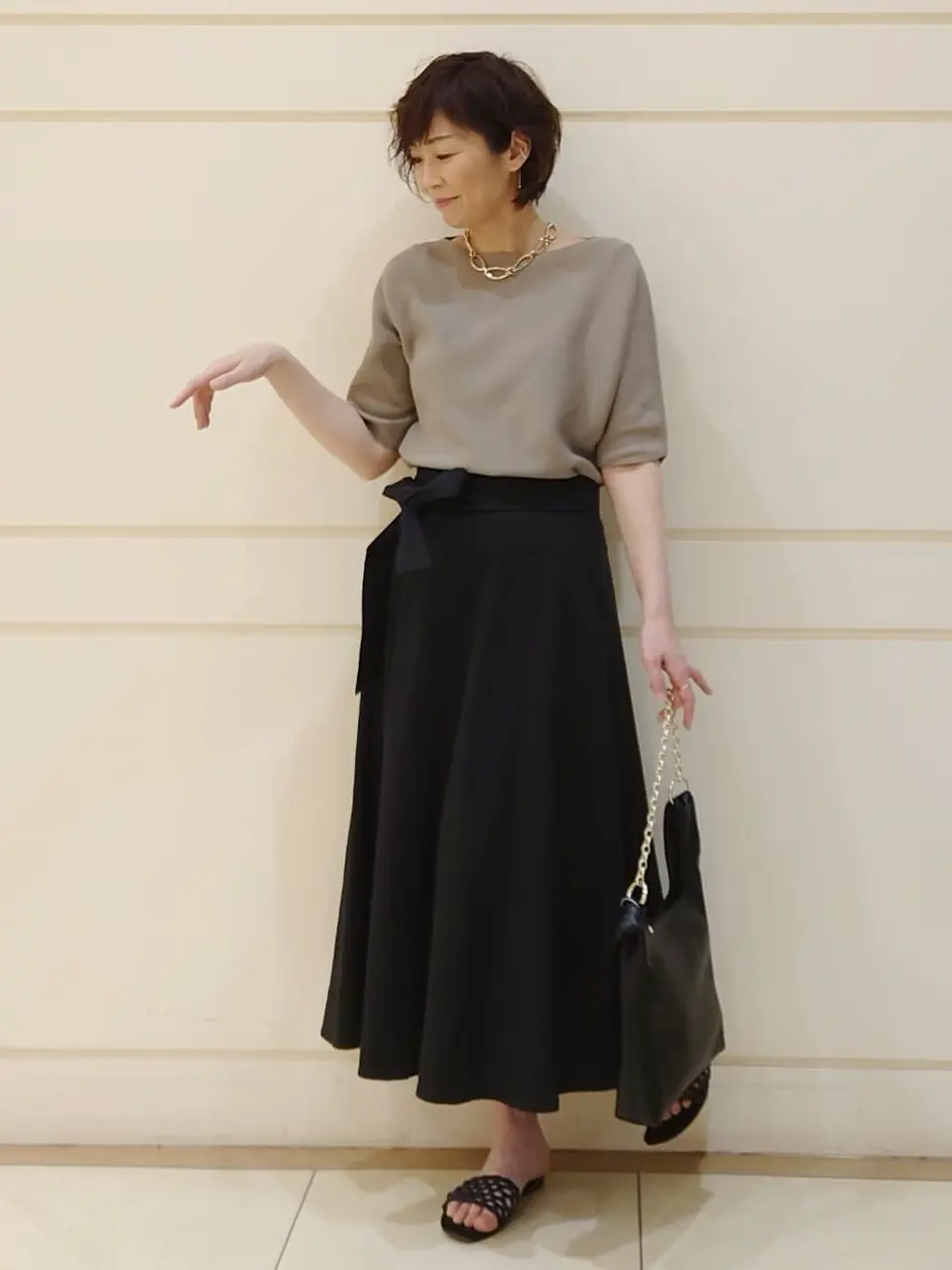 自由区 L maruri コーディネート画像