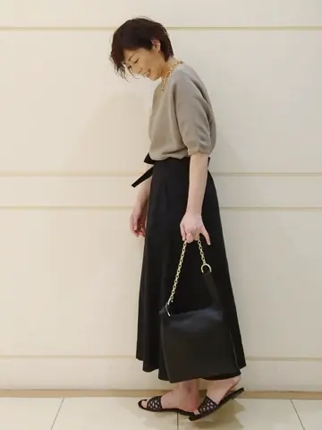 自由区 L maruri コーディネート画像