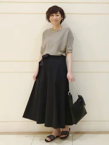 自由区 L maruri コーディネート画像