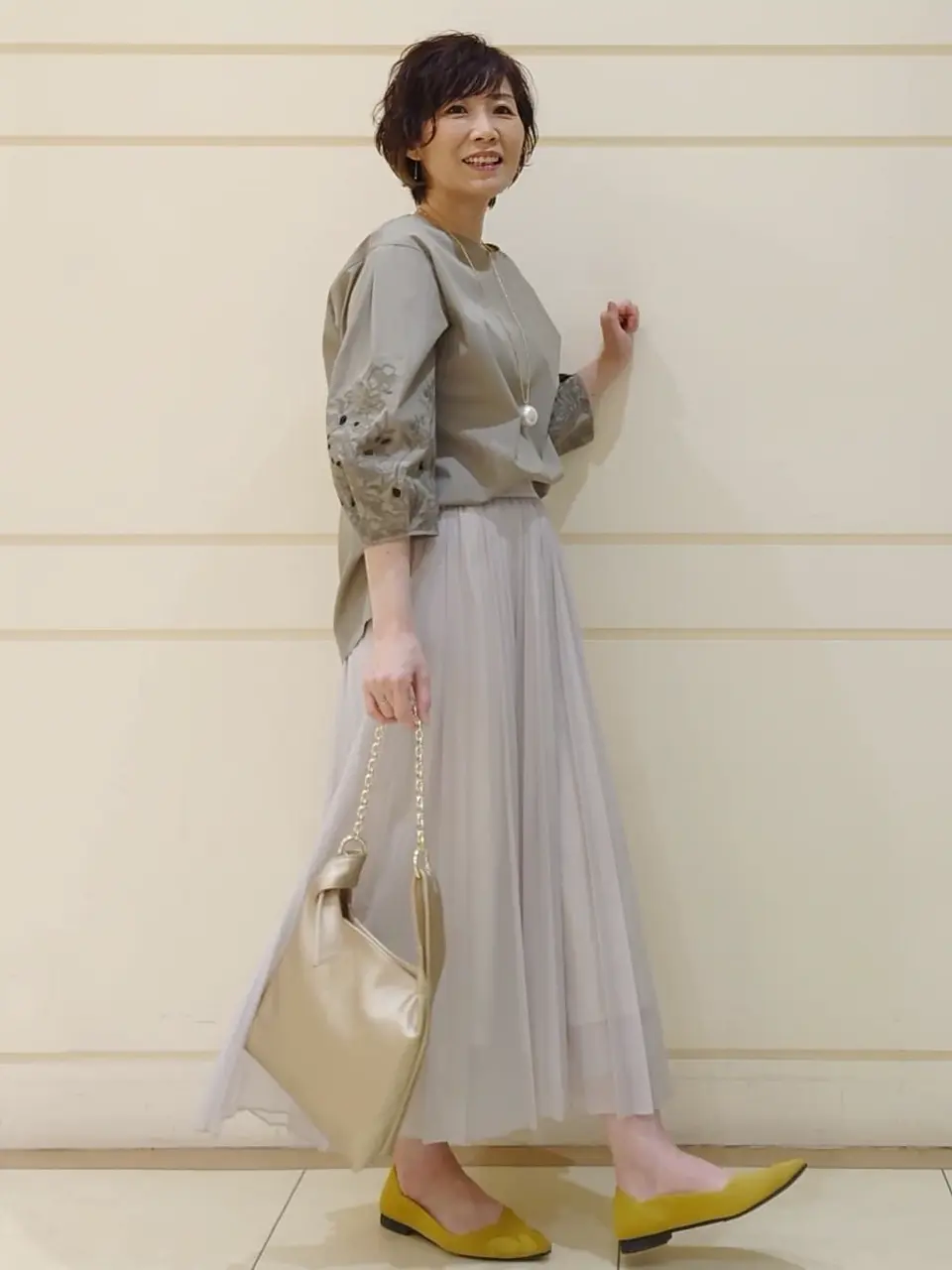 自由区 L maruri コーディネート画像