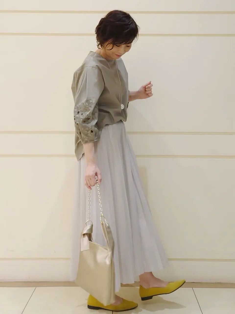 自由区 L maruri コーディネート画像