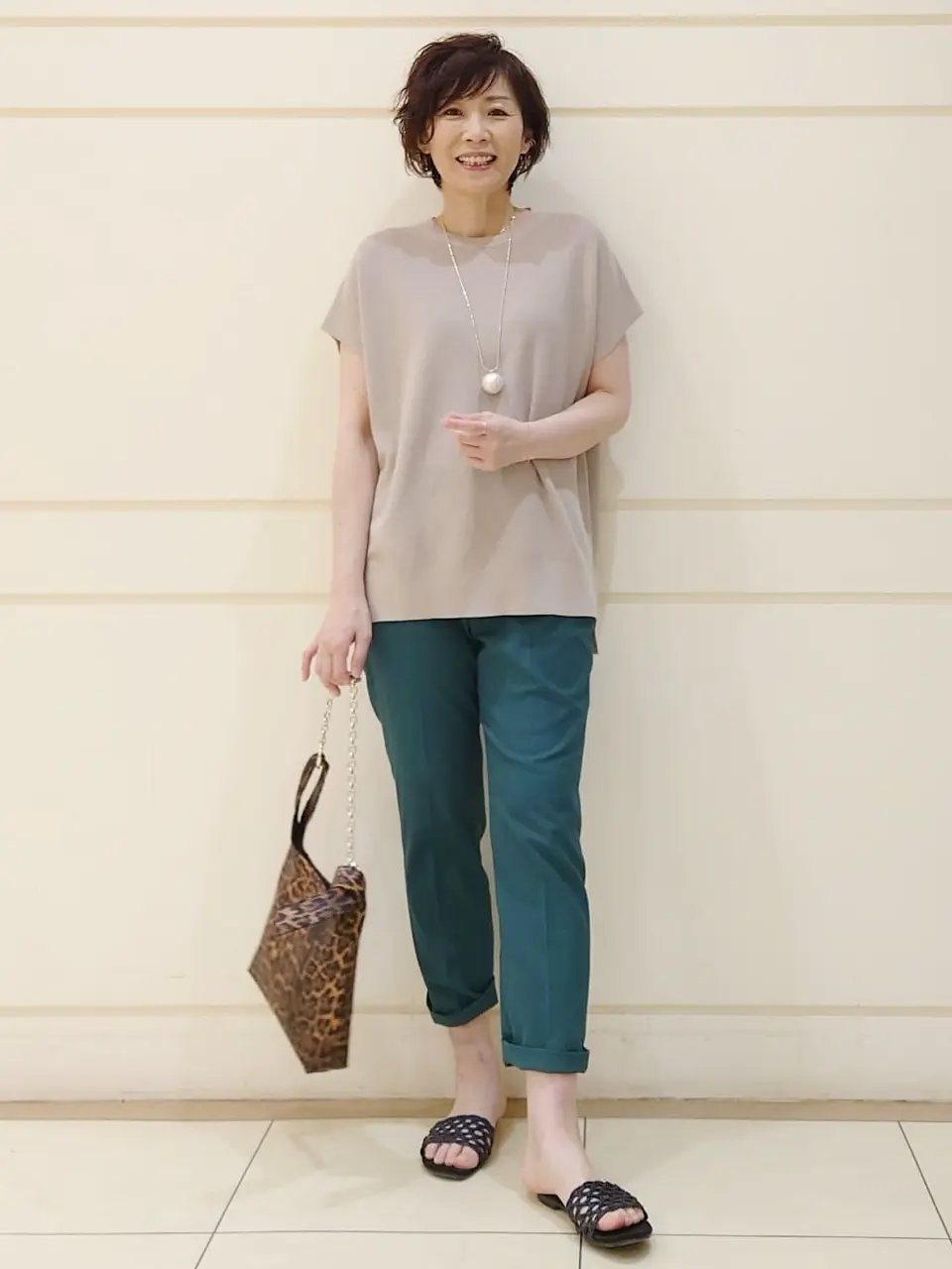 自由区 L maruri コーディネート画像