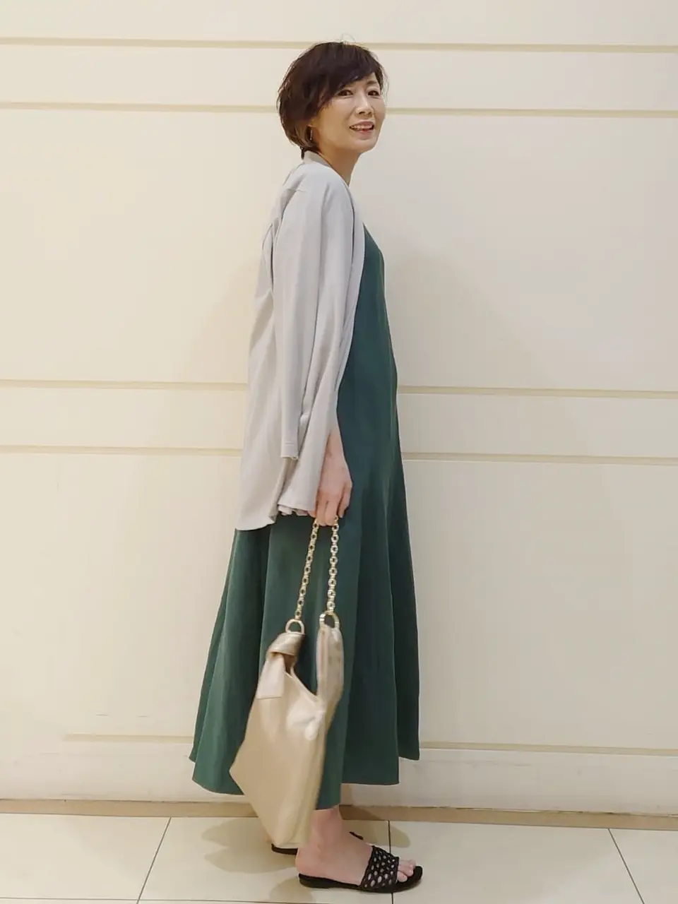 自由区 L maruri コーディネート画像