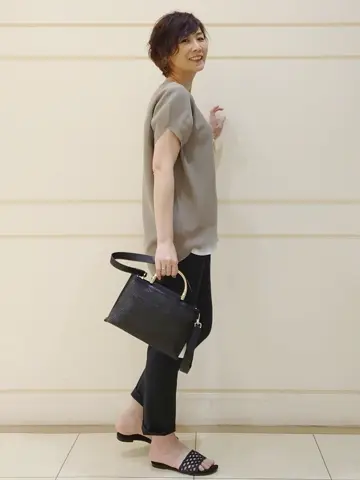 自由区 L maruri コーディネート画像