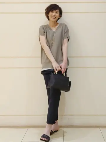 自由区 L maruri コーディネート画像