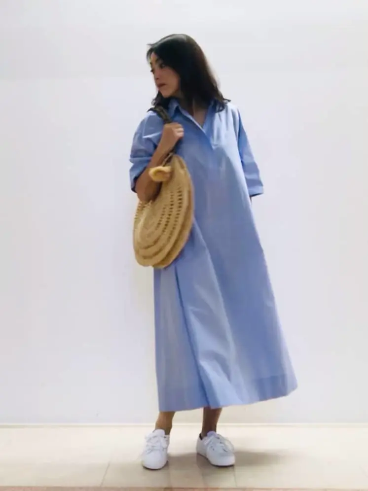 自由区 L スタッフ コーディネート画像