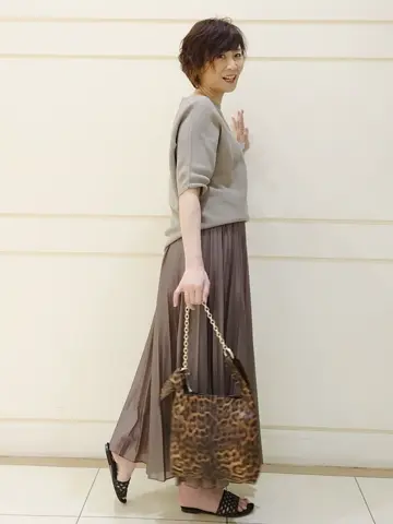 自由区 L maruri コーディネート画像