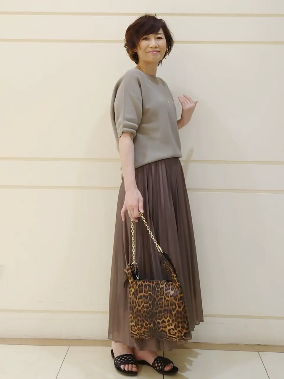 自由区 L maruri コーディネート画像