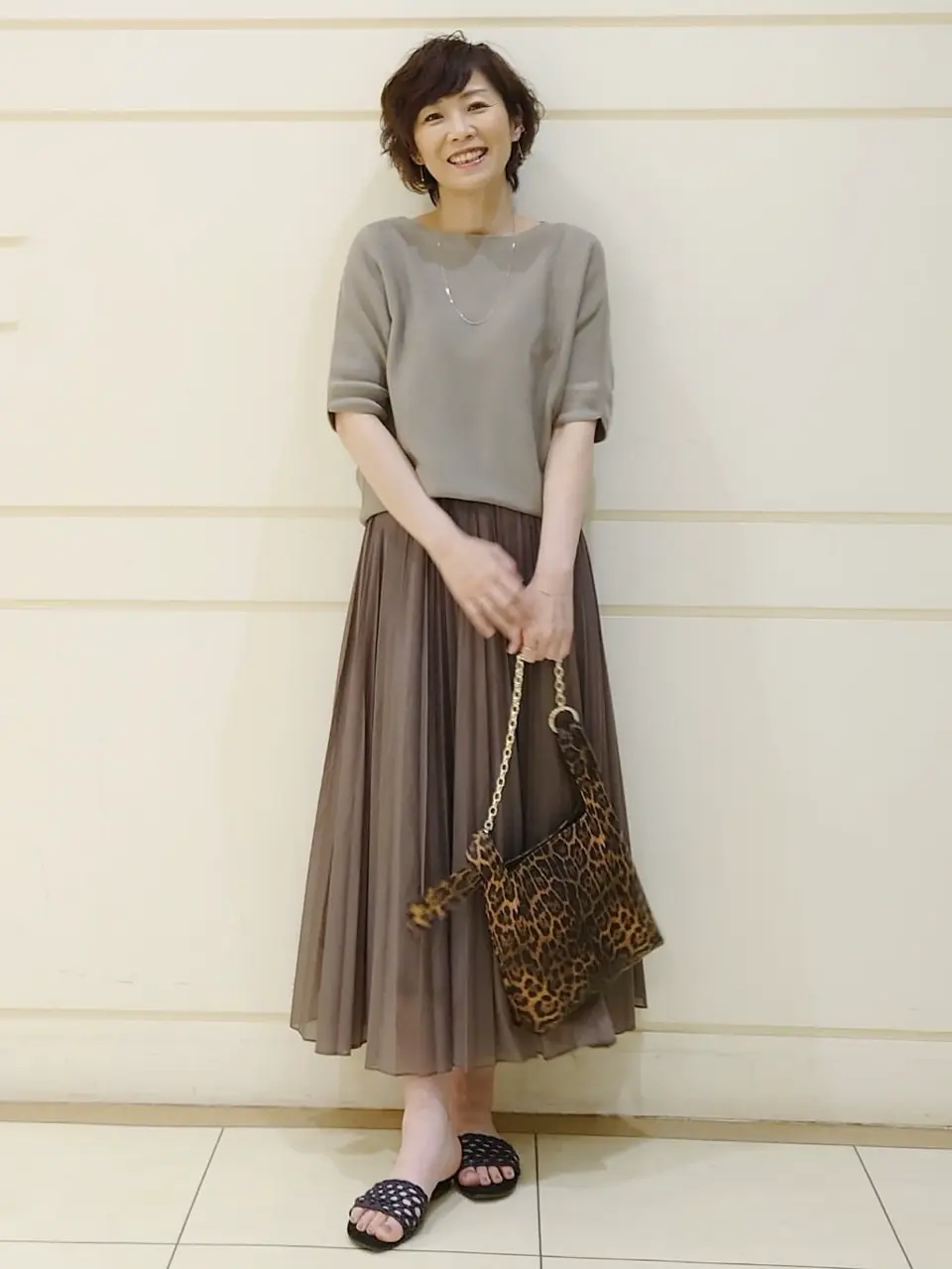 自由区 L maruri コーディネート画像